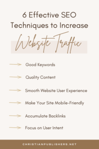 6 Effective SEO Techniques to Drive Organic Traffic To Your Website