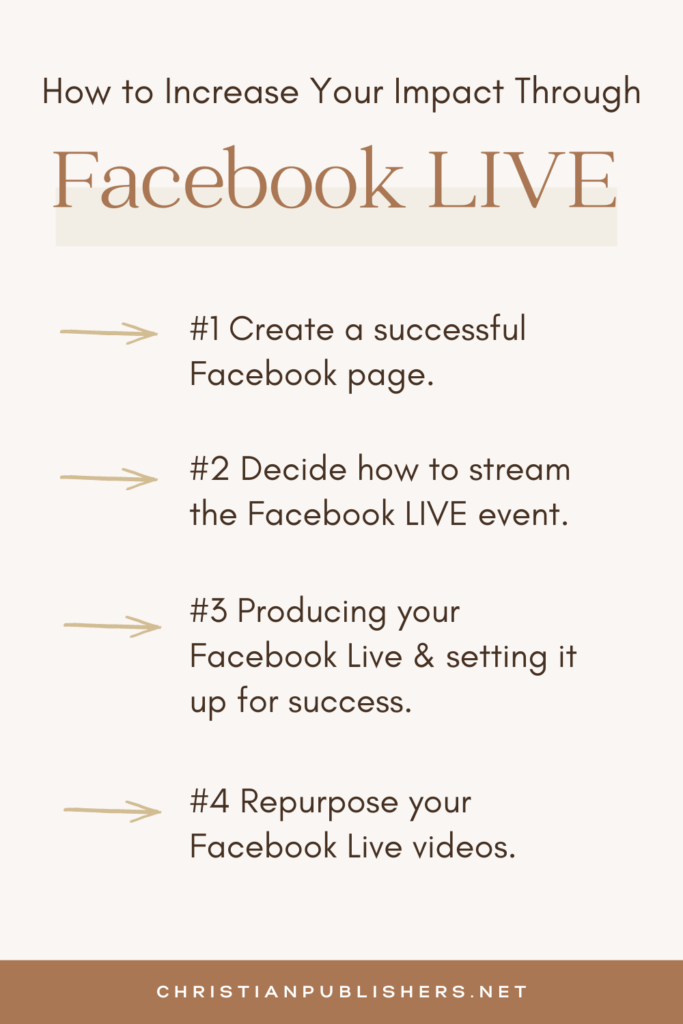 4 Tips to Increase Your Impact through Facebook LIVE